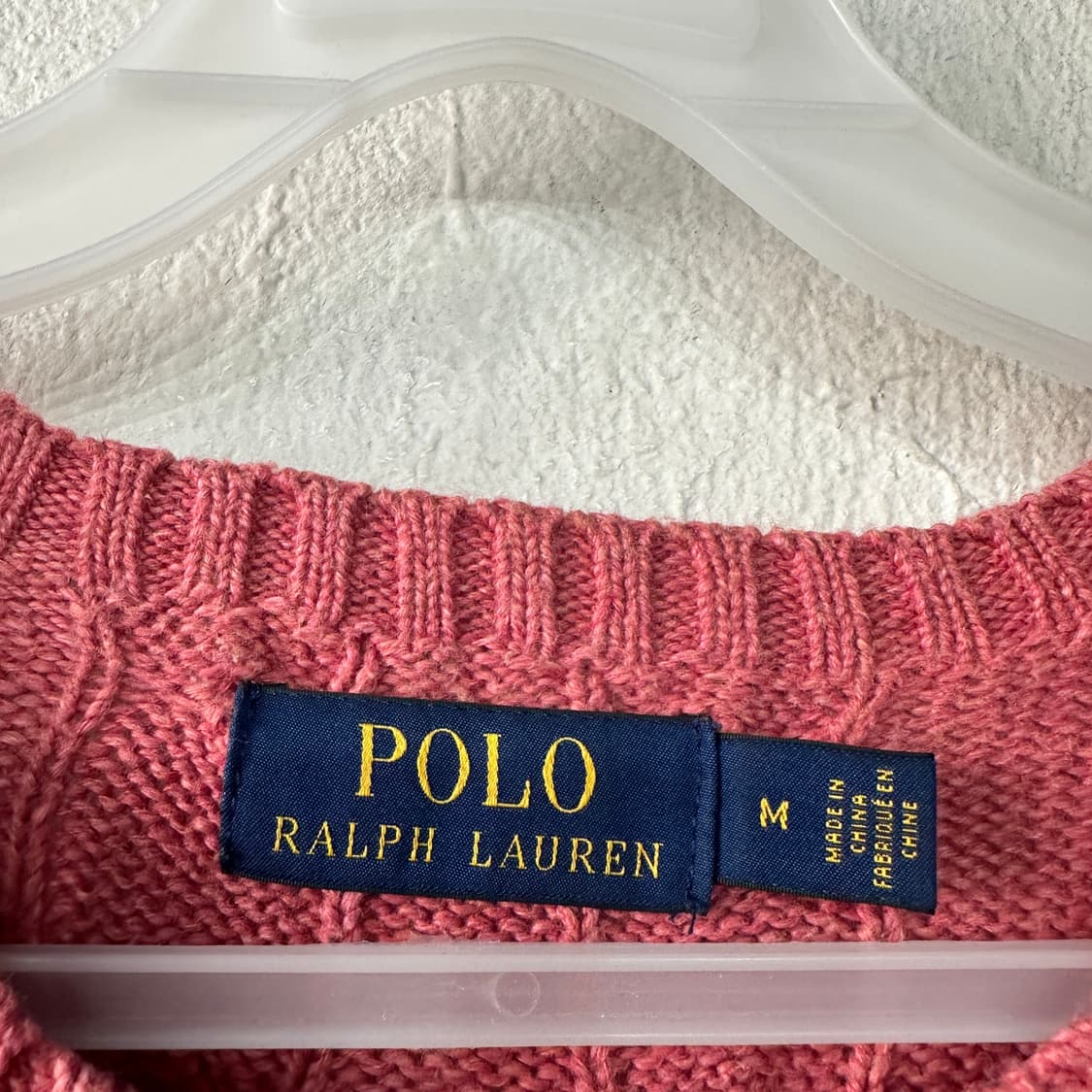 폴로랄프로렌 핑크 니트 100 상품이미지3