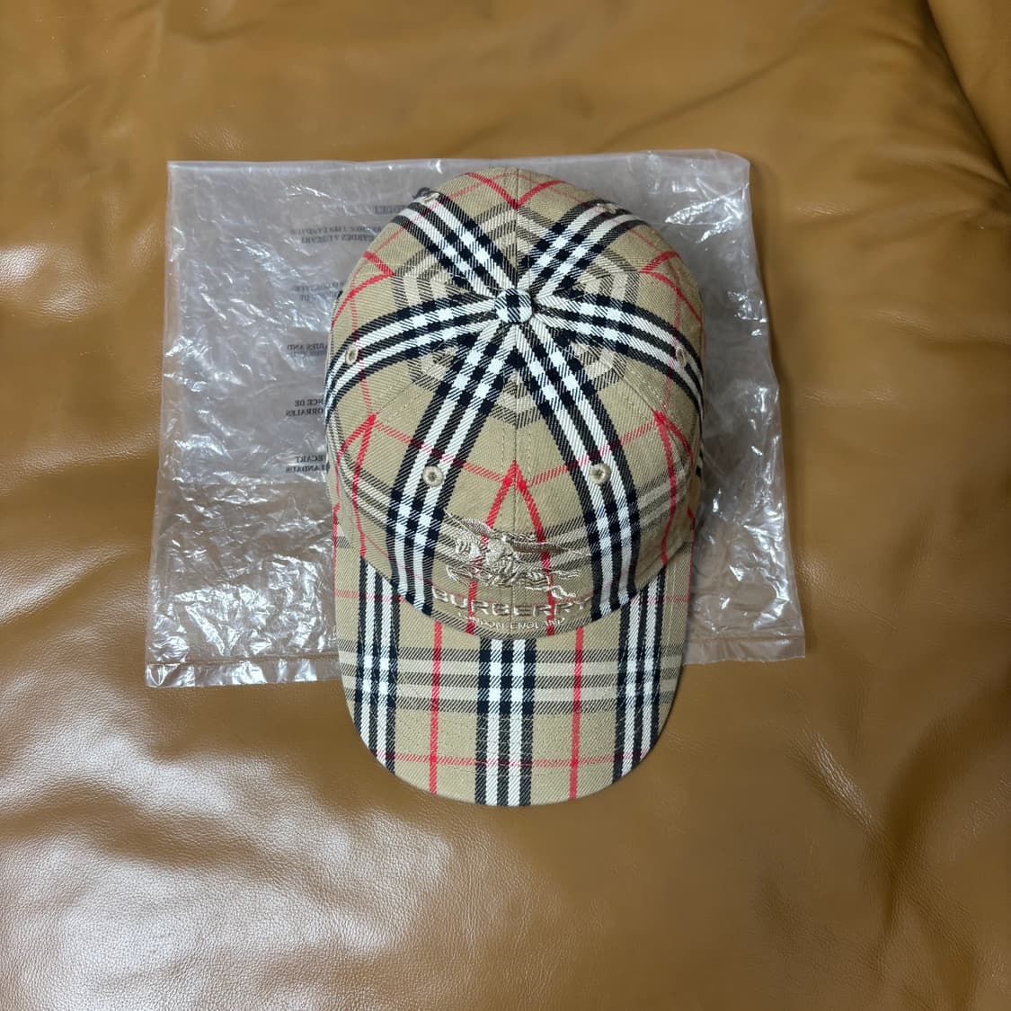 Supreme 슈프림x버버리 노바체크 데님 6패널 볼캡 모자 상품이미지6