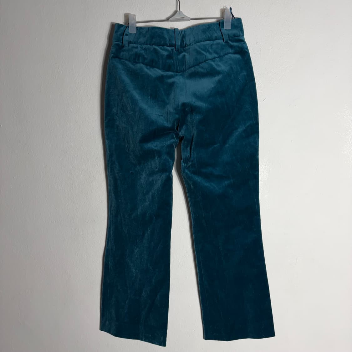 랑방 2016  벨벳 소재 블루 팬츠(36) 상품이미지2