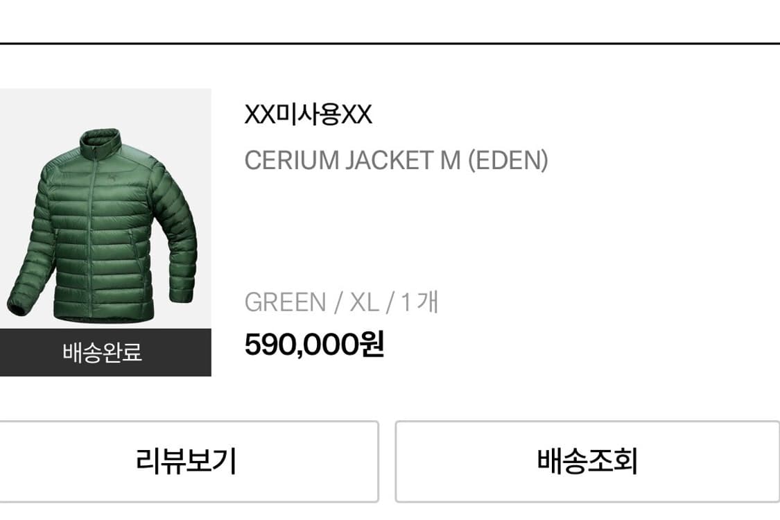 아크테릭스 세륨 자켓 에덴 XL  상품이미지5