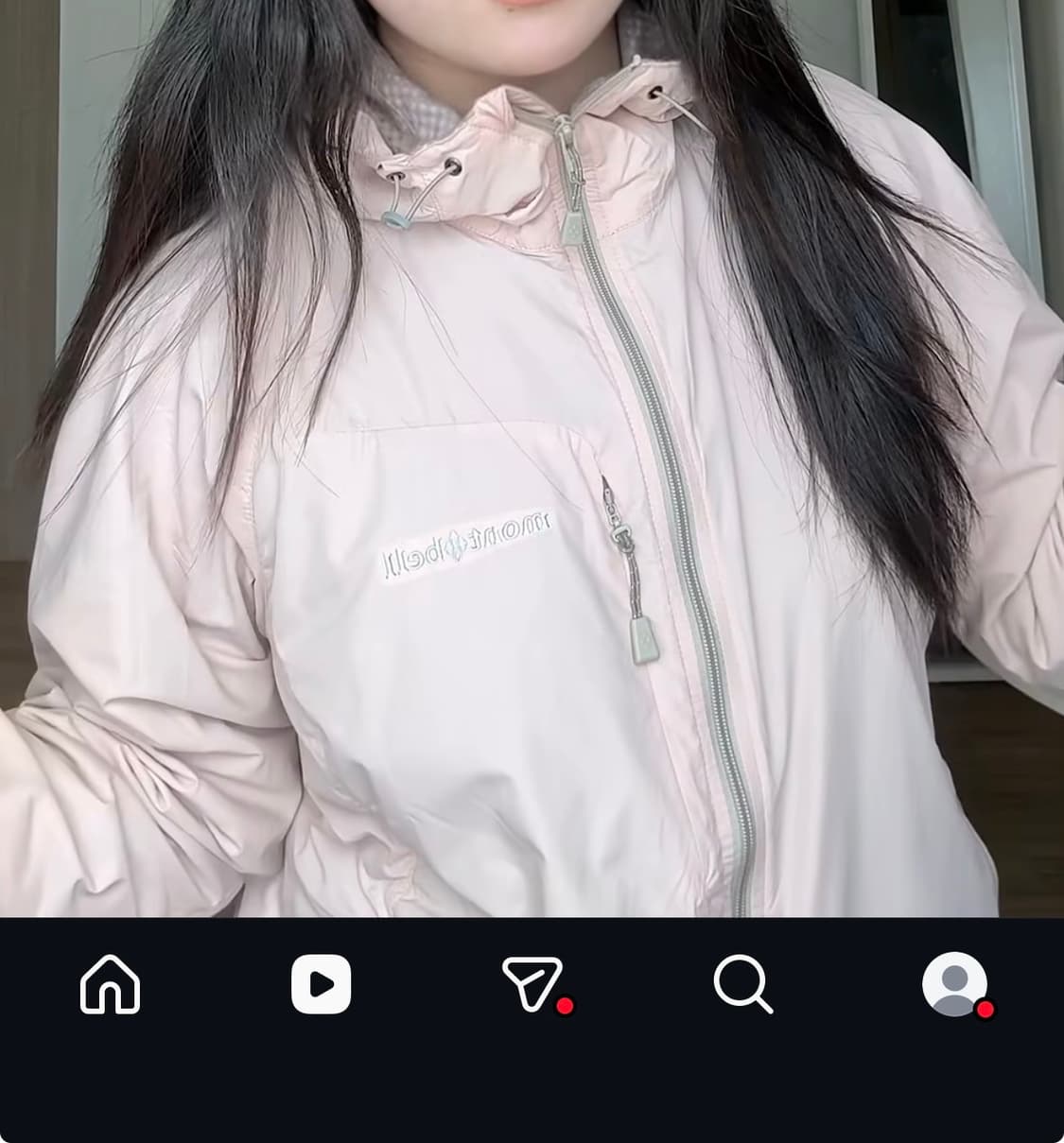 몽벨 montbell 바람막이 핑크 상품이미지1