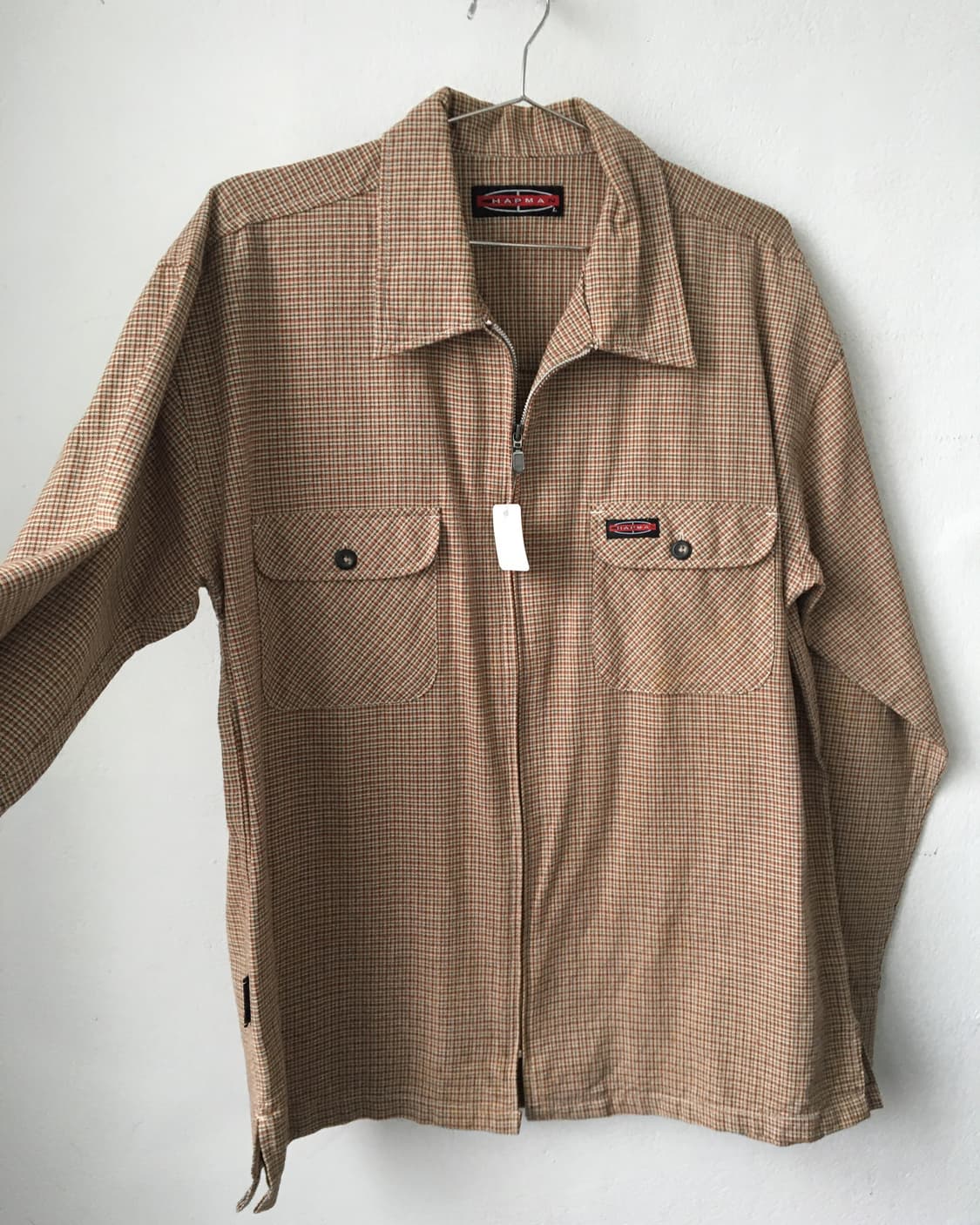 Check pattern zip up 상품이미지4