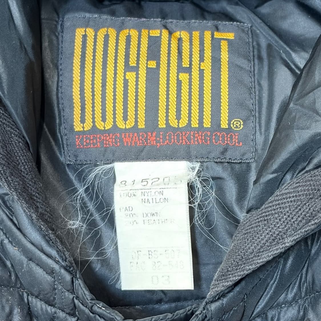 DOGFIGHT 일본제품 다운 더플코트 패딩 03 상품이미지4