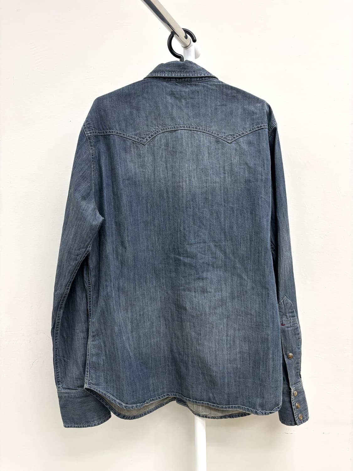 빈티지 데님 웨스턴 셔츠 상품이미지7