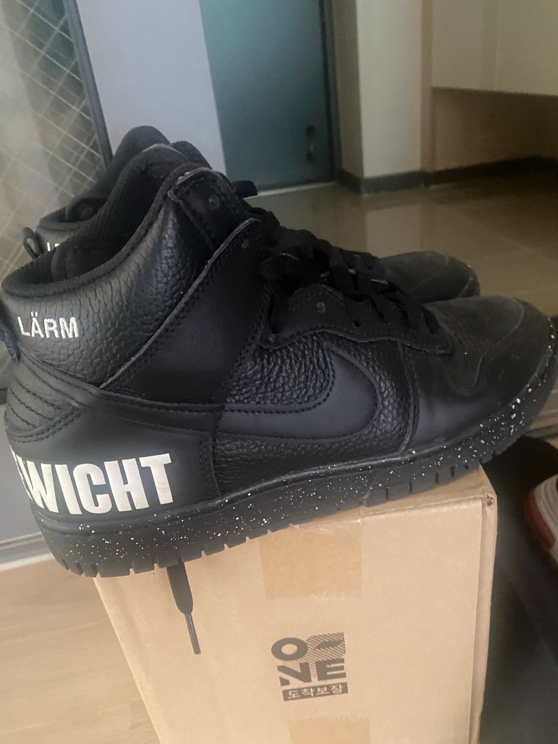 나이키x언더커버 덩크하이 Dunk High 1985 Black블랙 265 상품이미지4