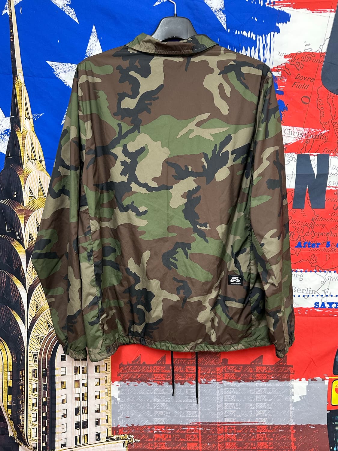 s급 나이키SB 카모 오버핏 바람막이 코치자켓 2XL110 상품이미지6