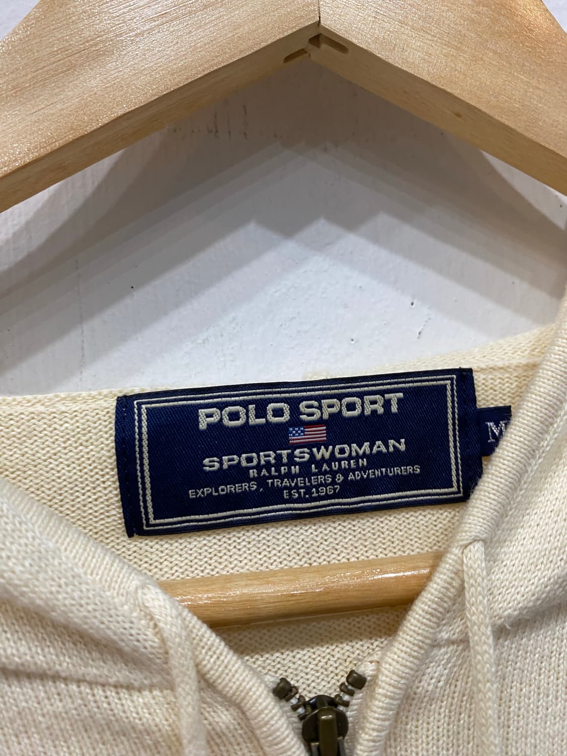 폴로 니트 후드집업 상품이미지2