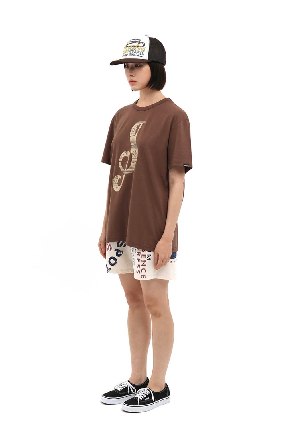 사파리스팟 세이프티 로고 메쉬 캡 브라운 상품이미지4