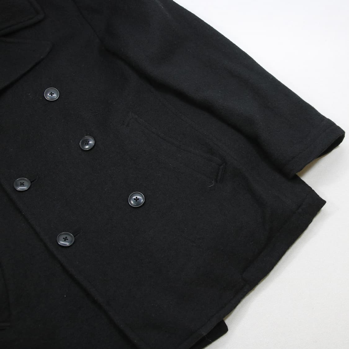 (착용컷) 유니클로 모직 피코트 (남성용 100) 상품이미지6