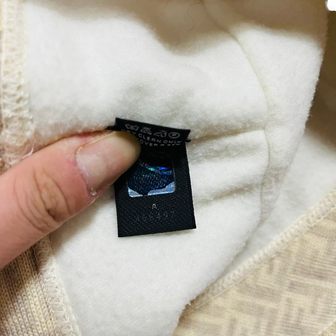 펜디 구형 모노그램 울 100% 빈티지 벙거지 상품이미지9