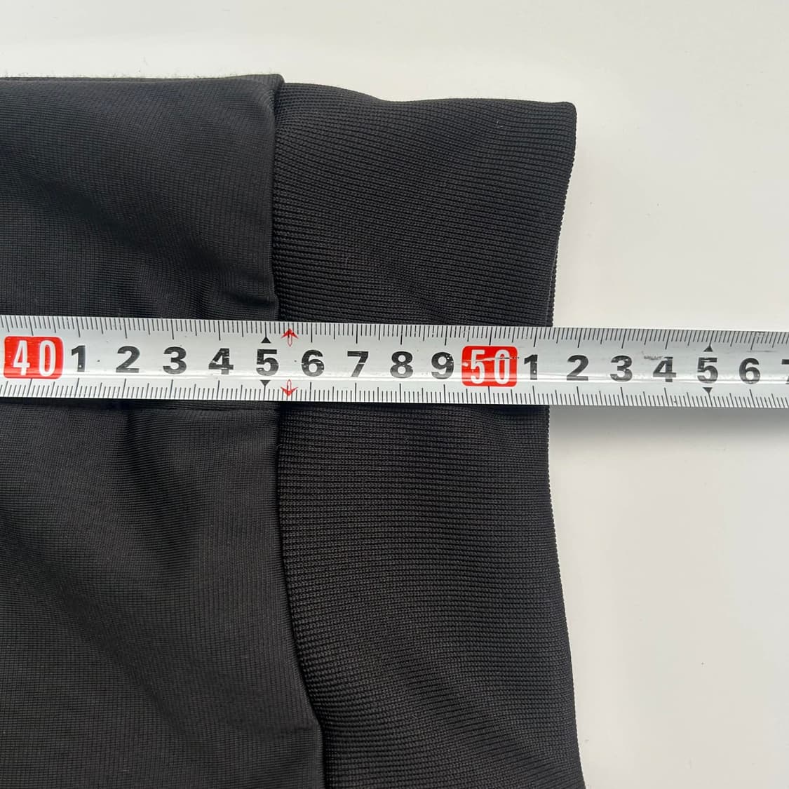 아디다스 실버 블랙 세미크롭 걸즈 트랙탑 희귀져지(90) 상품이미지8