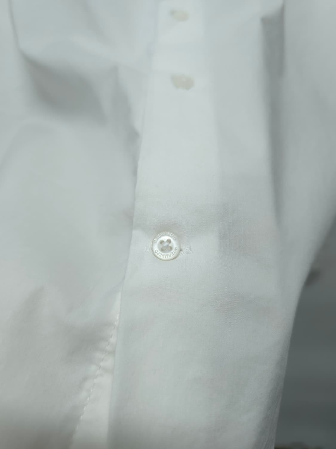 인터메조 베이직 화이트셔츠 ( 남100~105) 상품이미지4