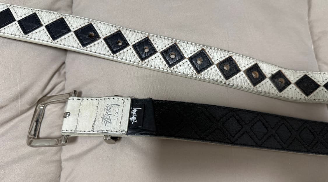 스투시 아가일 패턴 벨트  상품이미지1