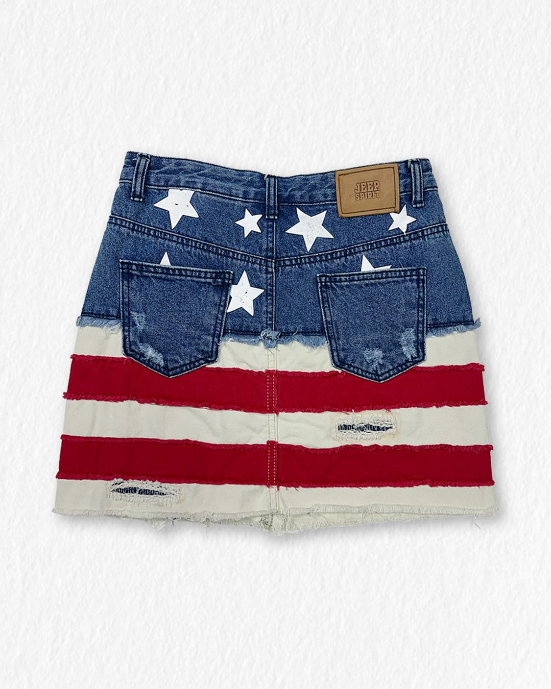 JEEP 성조기 데님 미니스커트 상품이미지2