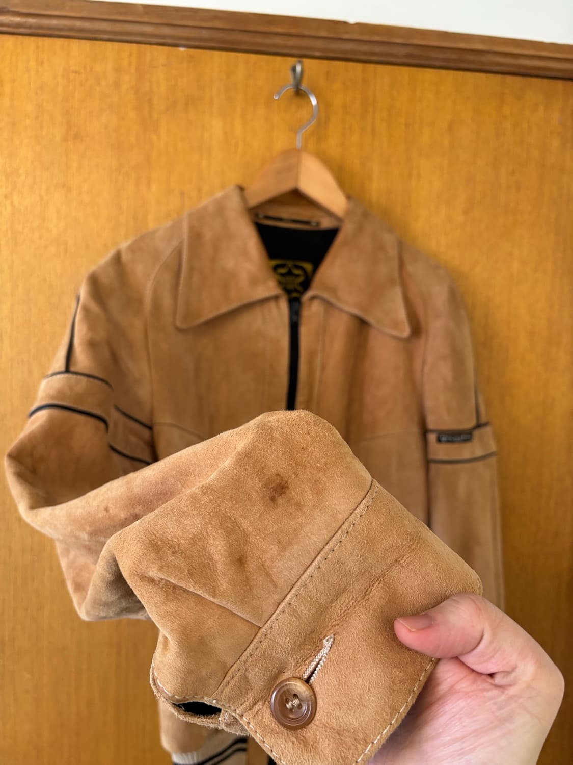 빈티지 스웨이드 자켓 상품이미지4