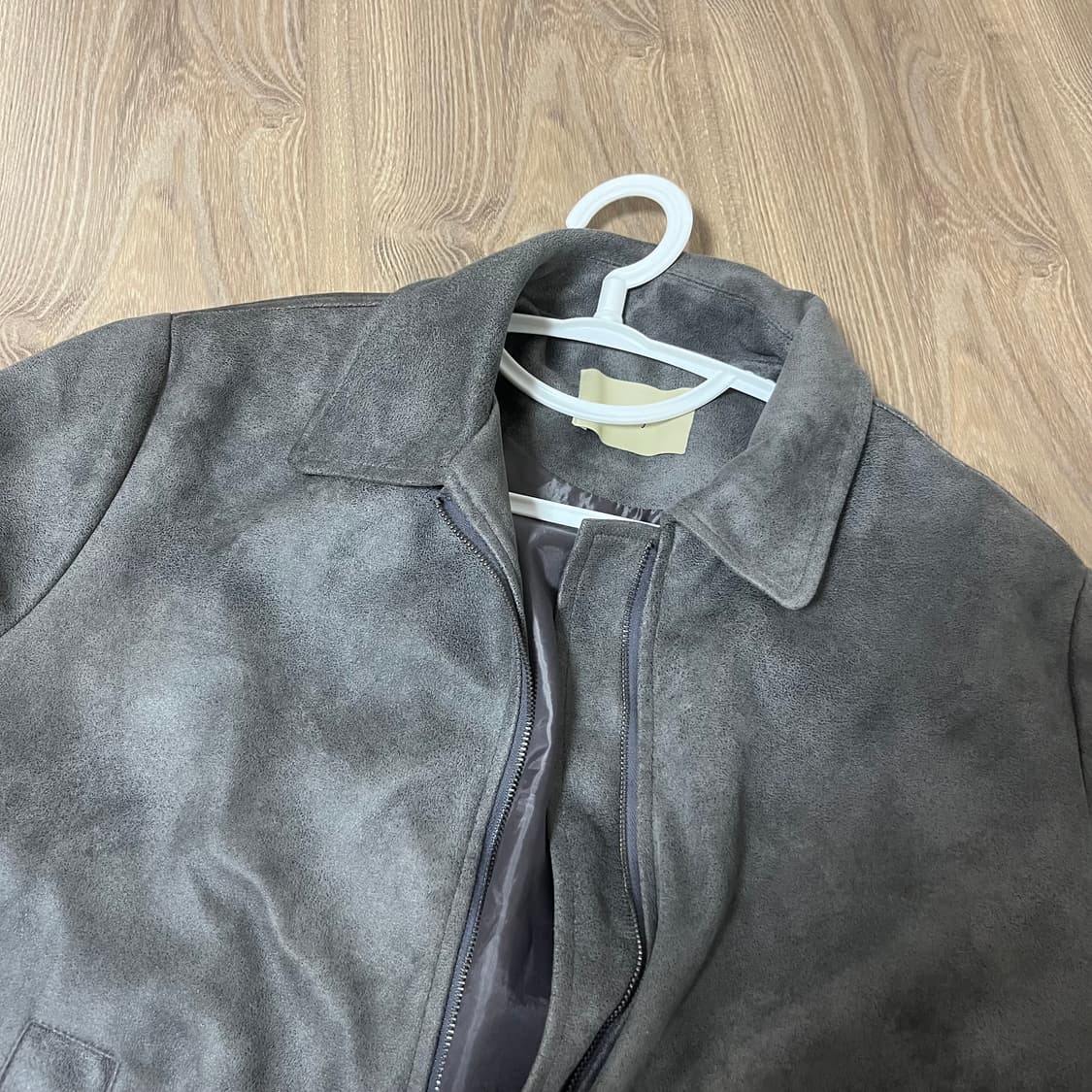 빈티지 rooof 스웨이드 블루종 자켓 상품이미지3