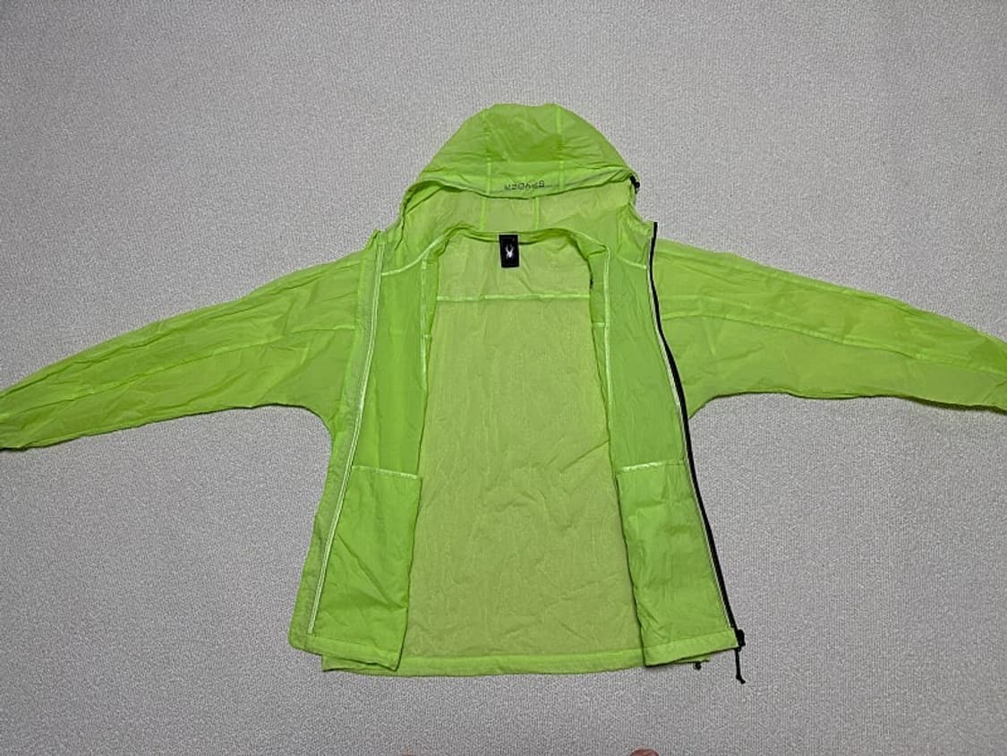 스파이더 초경량 바람박이 후드 자켓 남성용 100사이즈 상품이미지4