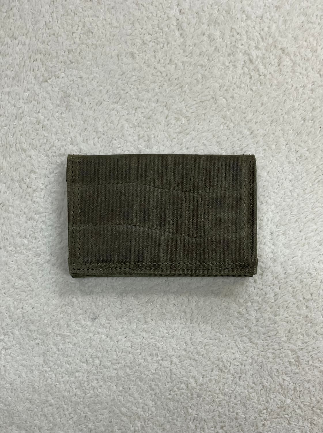 포터 코튼 카드지갑 그린 상품이미지3