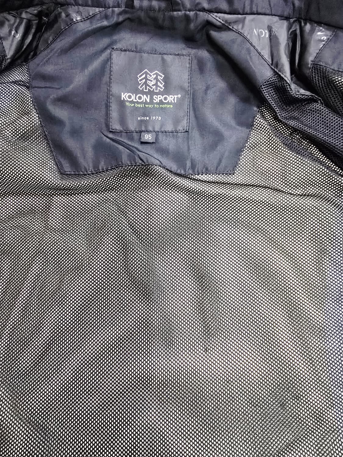 코오롱 블랙 고어텍스 후드 자켓 상품이미지8