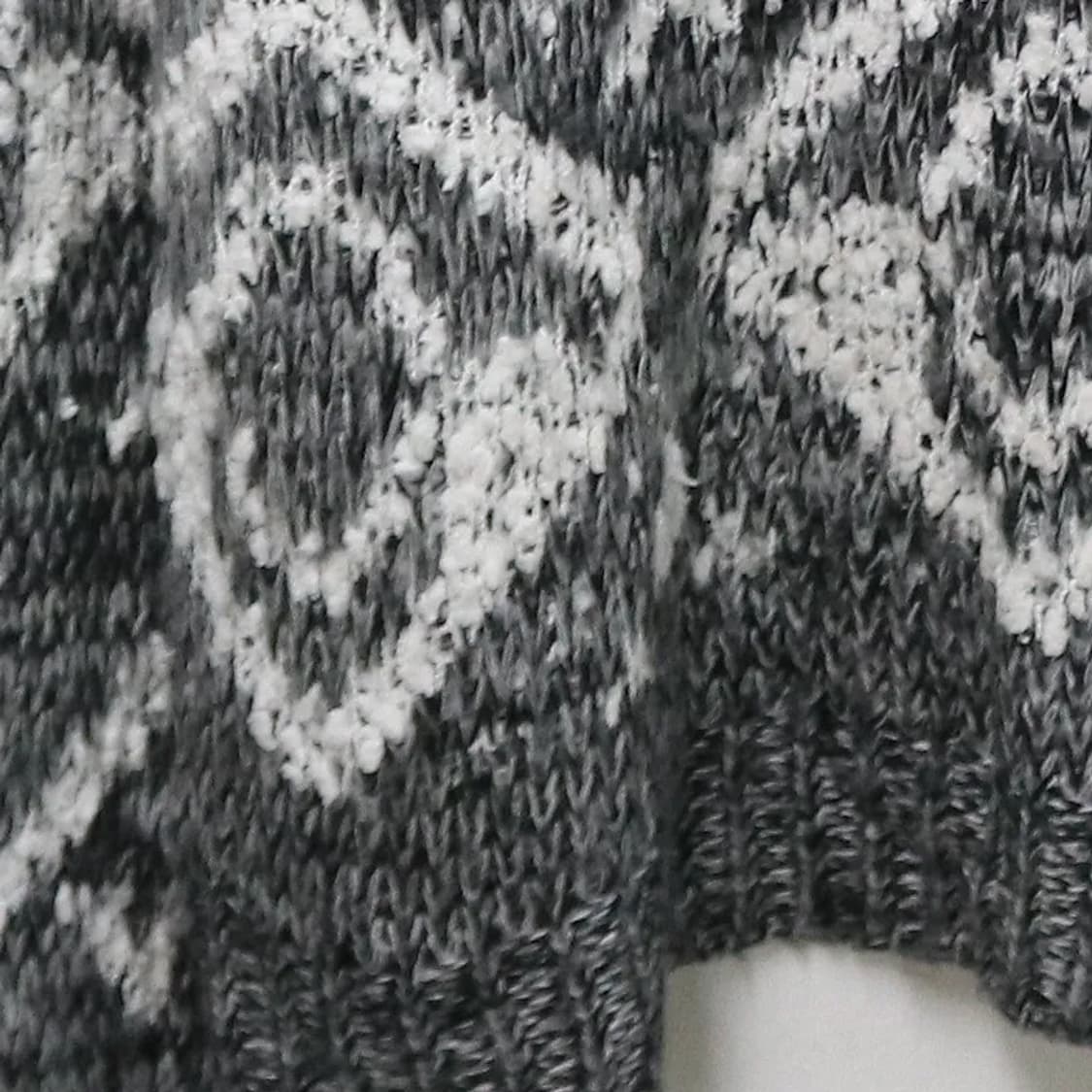 BOU JELOUD 부클 패턴 가디건 61236 상품이미지4