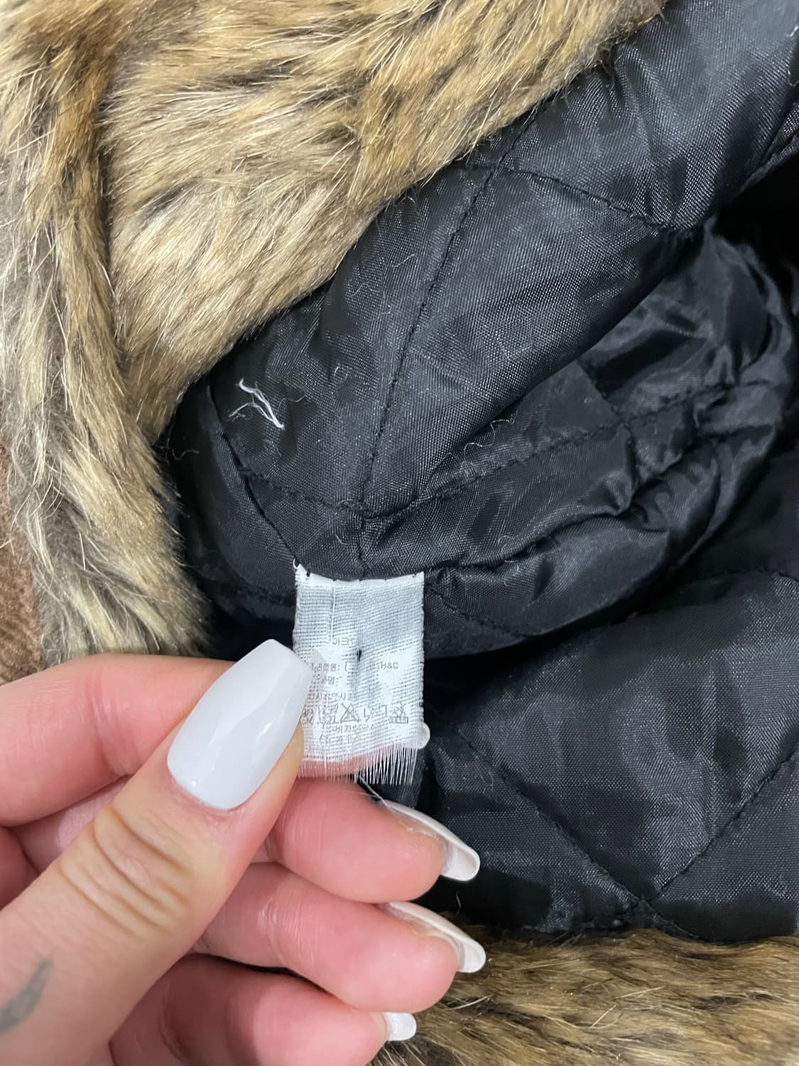 (빈티지)타탄체크 퍼 트리밍 트루퍼 햇 상품이미지7