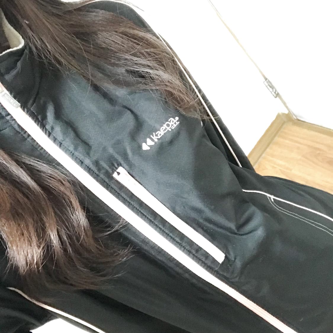 빈티지 블랙 핑크 케파 자켓 바람막이 히메갸루 로걀 스포티 솜 페어리 상품이미지2