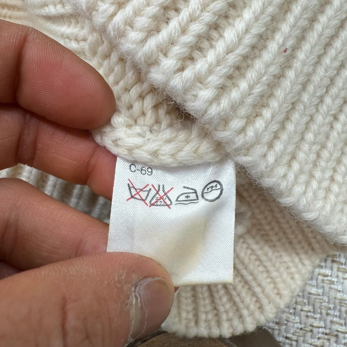 폴로 랄프로렌 숄카라 헤비니트 r1966 상품이미지8