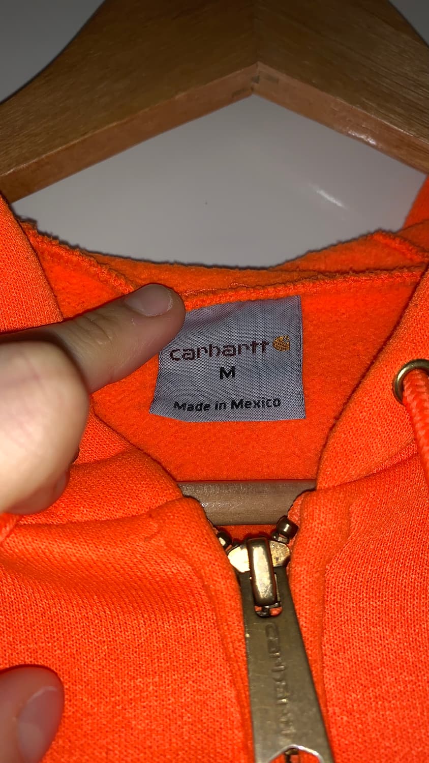 Carhartt(칼하트) 빈티지 스웻 후드집업 상품이미지3