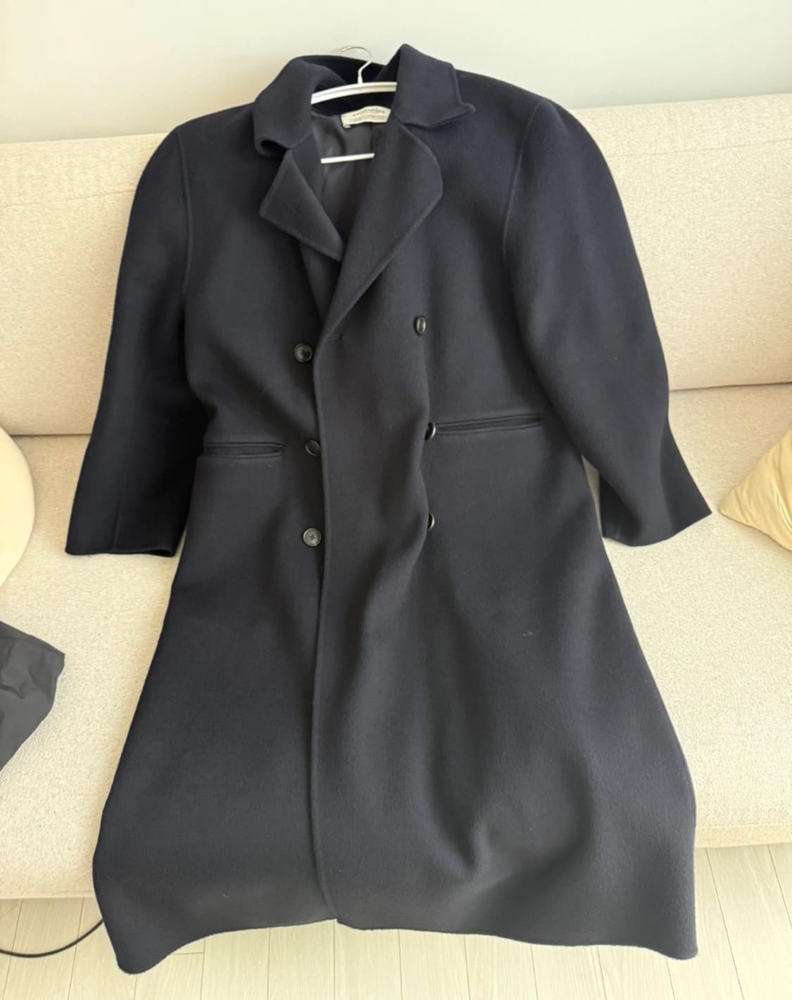 노멜렛 네이비 코트 상품이미지1