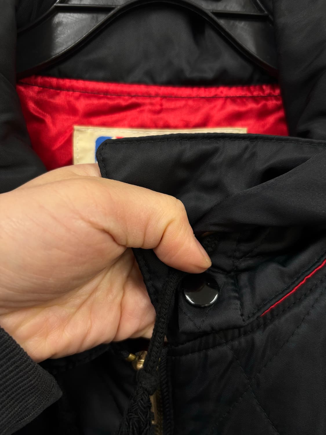 NBA 올드스쿨 후드탈착 퀄팅점퍼  상품이미지4