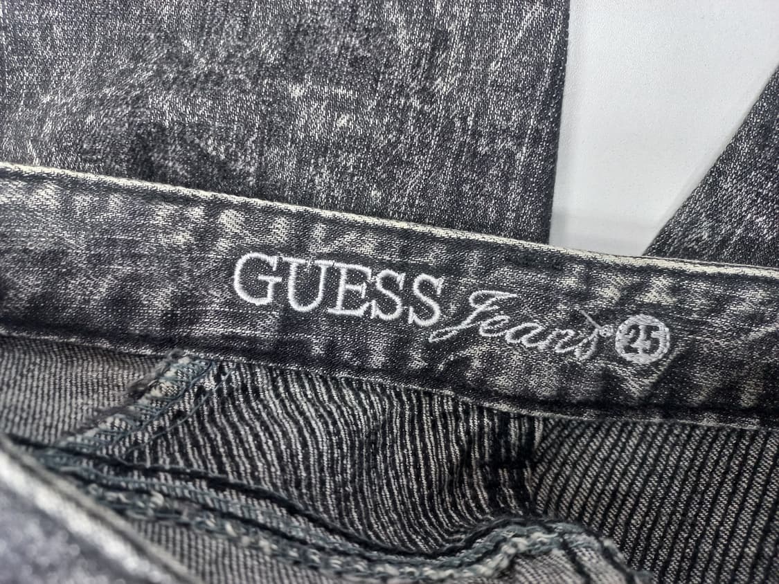 Guess 스키니진 그레이 워싱 허리둘레 25 상품이미지6