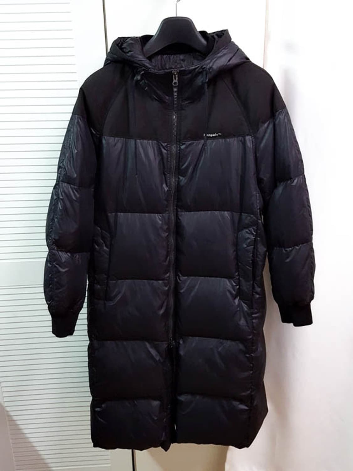 빈폴 남성 다운 롱패딩 블랙 상품이미지1