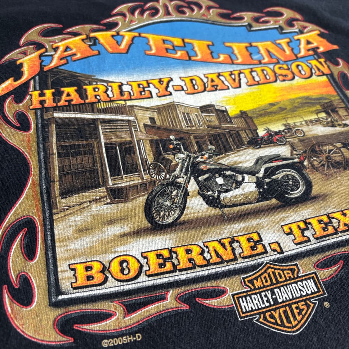 빈티지 할리데이비슨 롱슬리브 티셔츠 상품이미지6