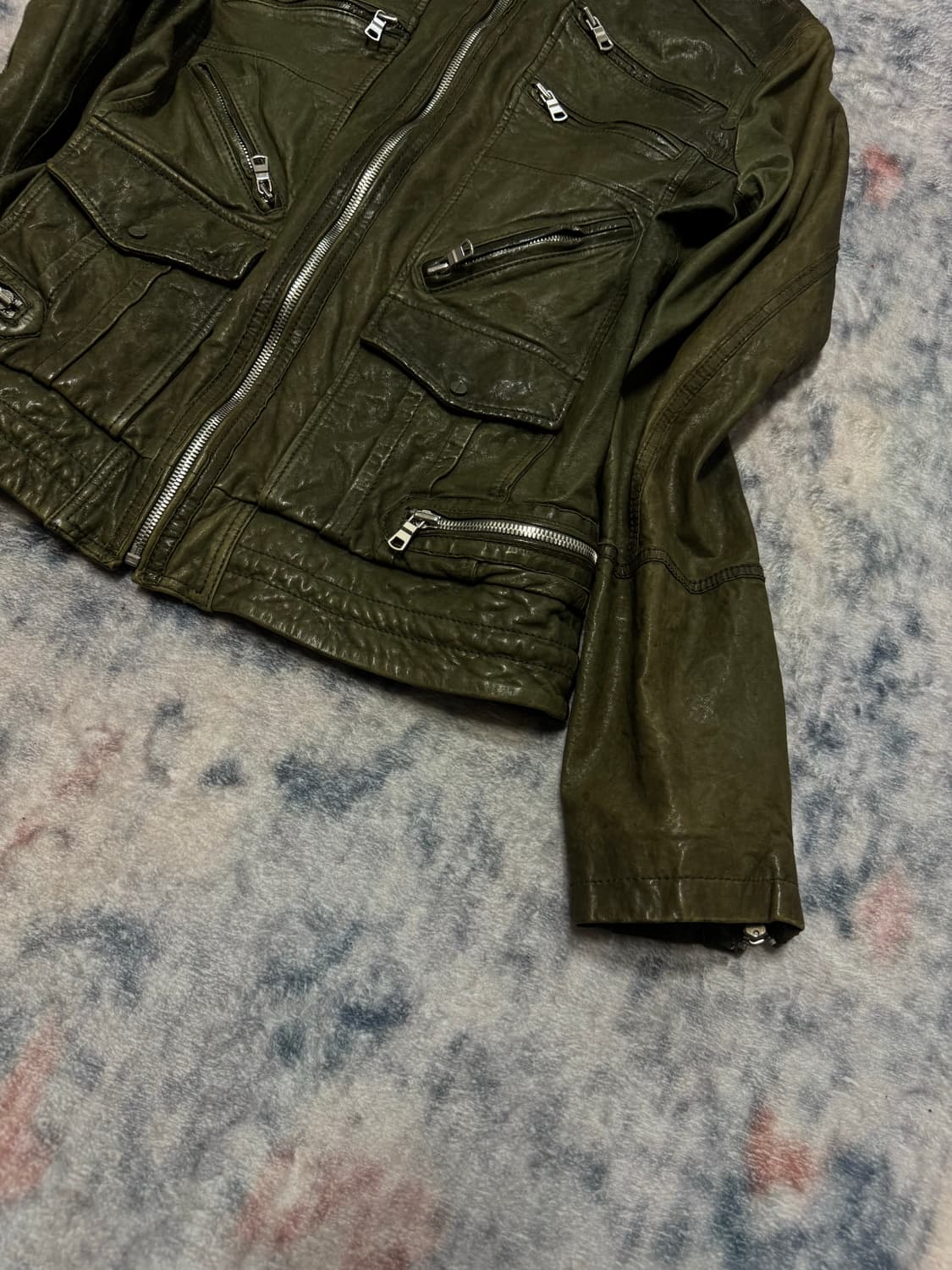 Ti for men gimmick zipper lamp skin jack 상품이미지6