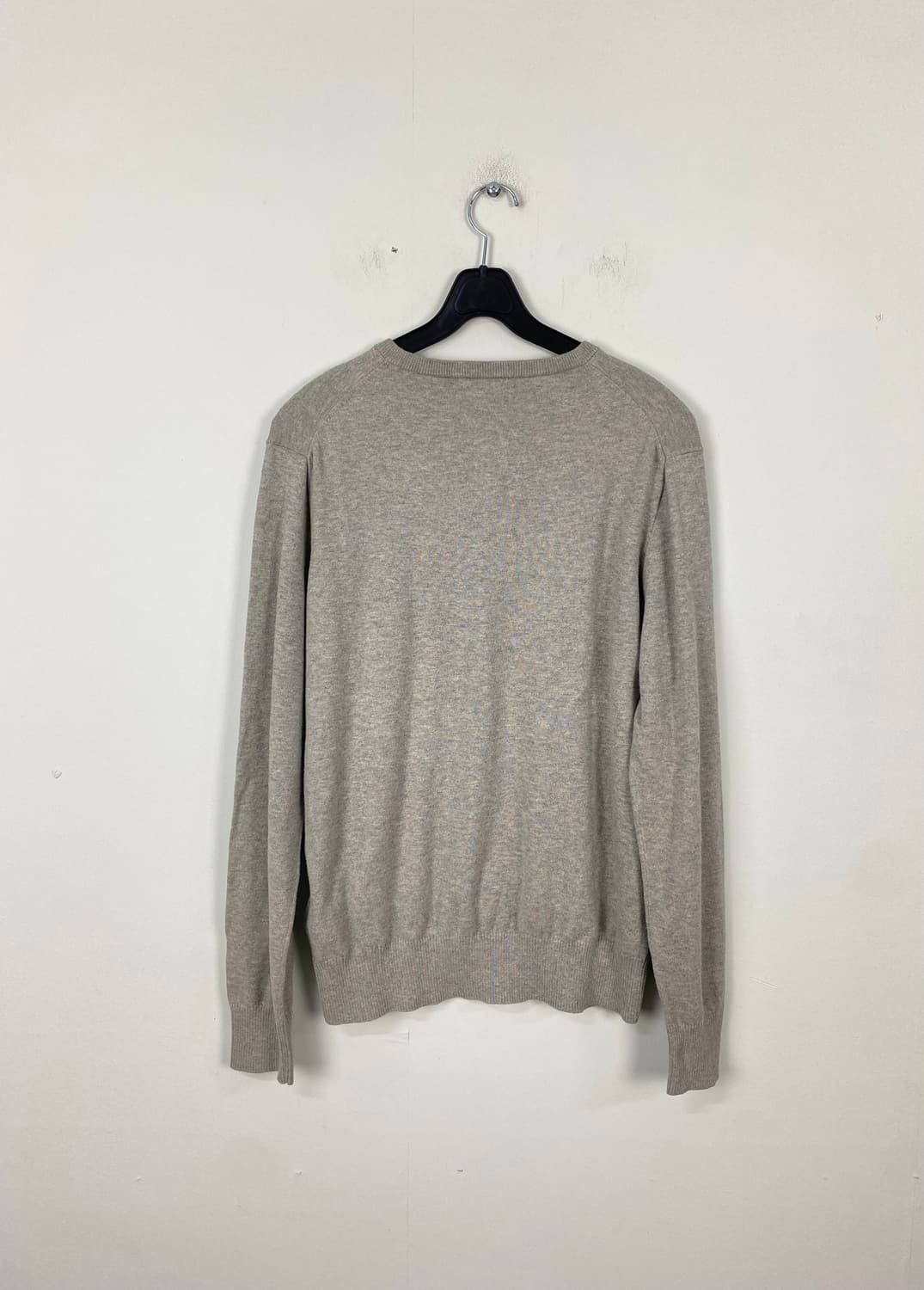 폴로 랄프로렌 그레이 브이넥 코튼 니트 XL <663> 상품이미지2