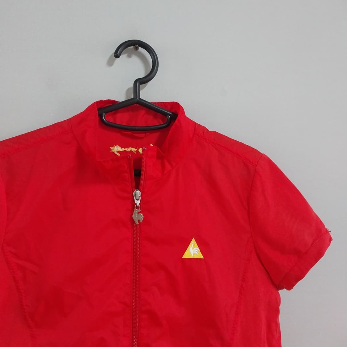 르꼬끄골프 반팔 집업 여성85 사이즈  상품이미지4