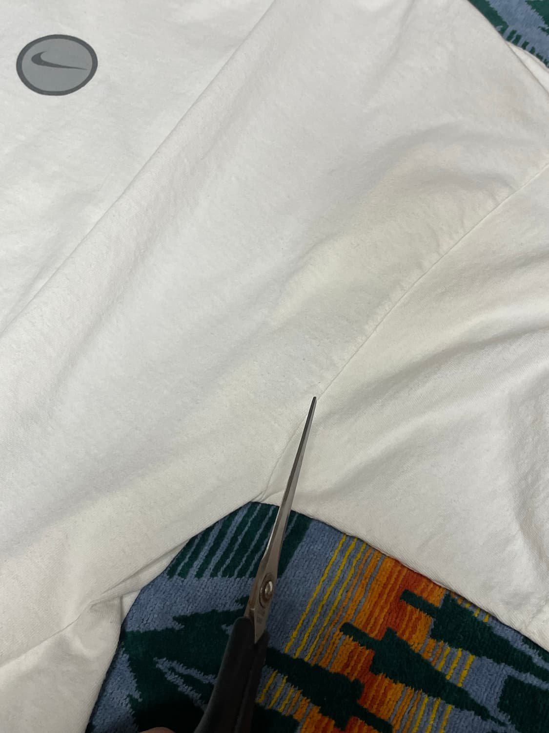 90s nike basketball court tee XXL USA 상품이미지3
