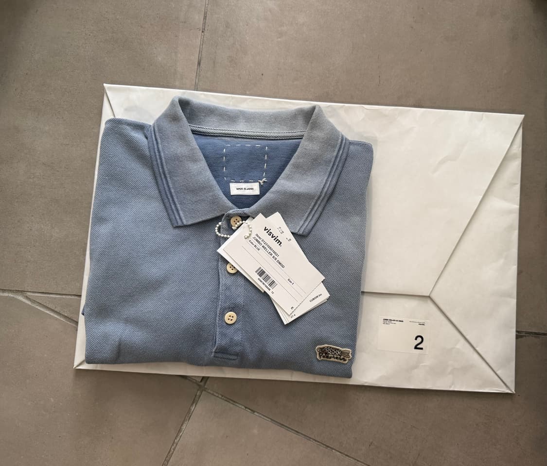 [2] 23ss 비즈빔 점보 웰러 visvim DMGD 블루 상품이미지1