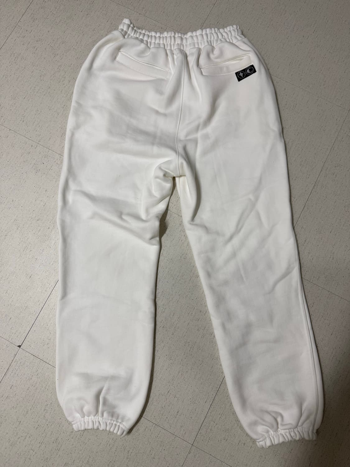 떠그클럽 TC 조거팬츠 화이트 1사이즈 상품이미지3
