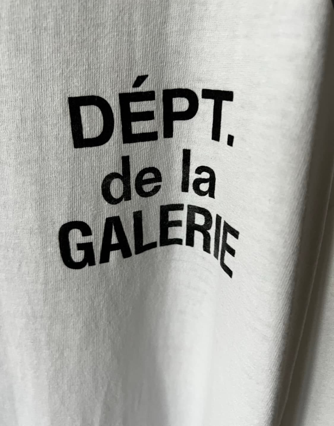 갤러리디파트먼트 프렌치로고 롱슬리브 화이트 xl 상품이미지3