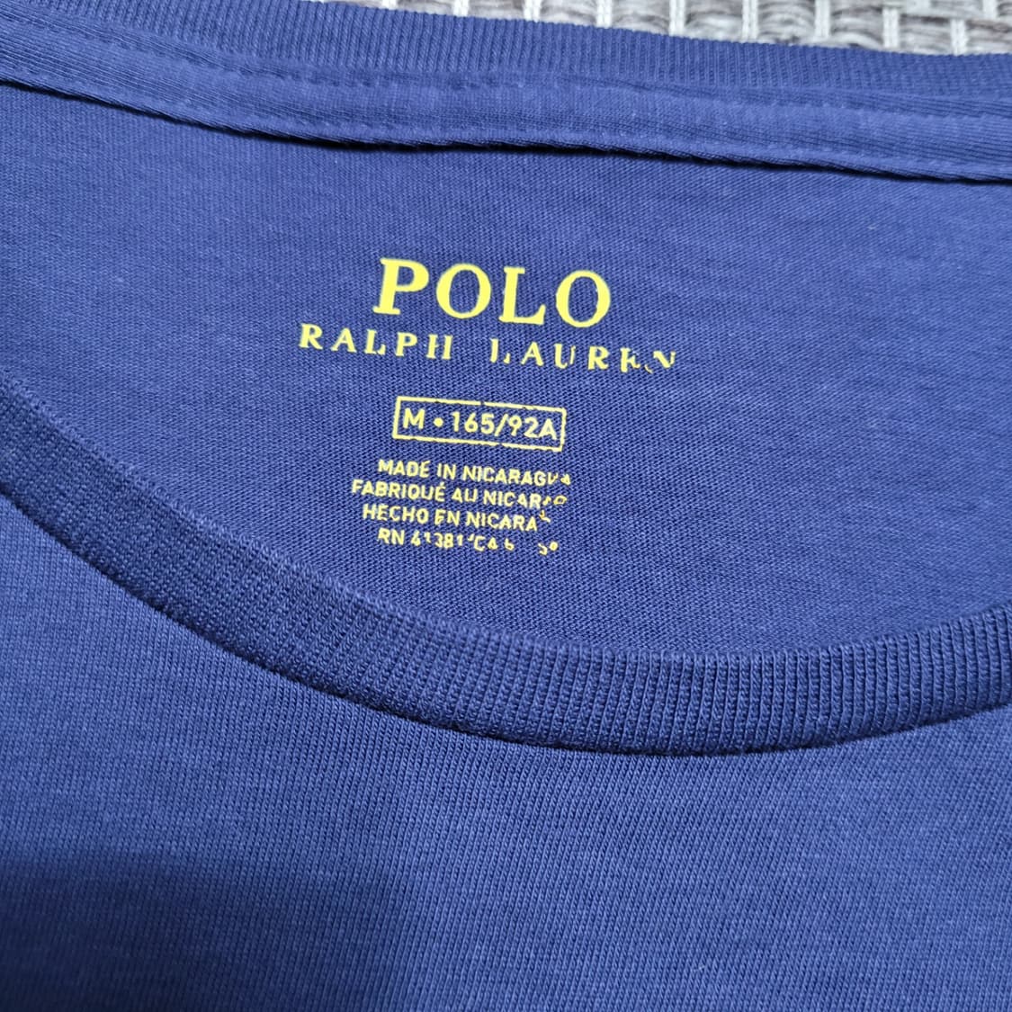 [M] 새상품) 우먼 폴로 네이비 반팔 상품이미지5