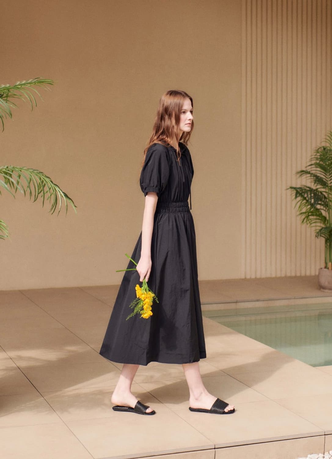 하시에 벌룬 써머 바스락 원피스 상품이미지2