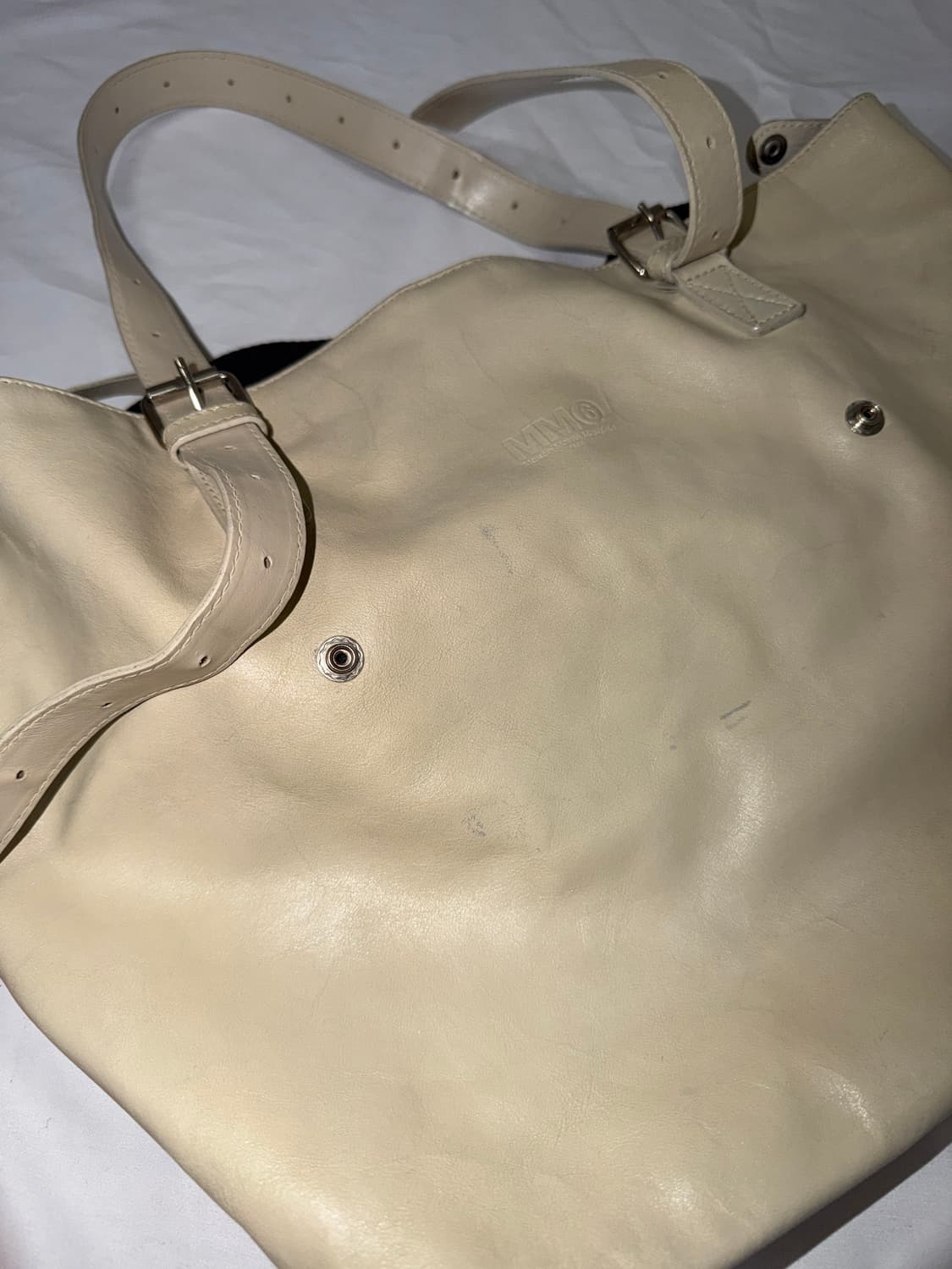 마르지엘라 mm6 레더 도트백 상품이미지5