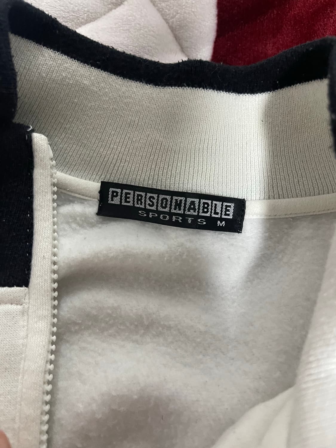 Personable sports 빈티지 자수 하프집업 상품이미지4