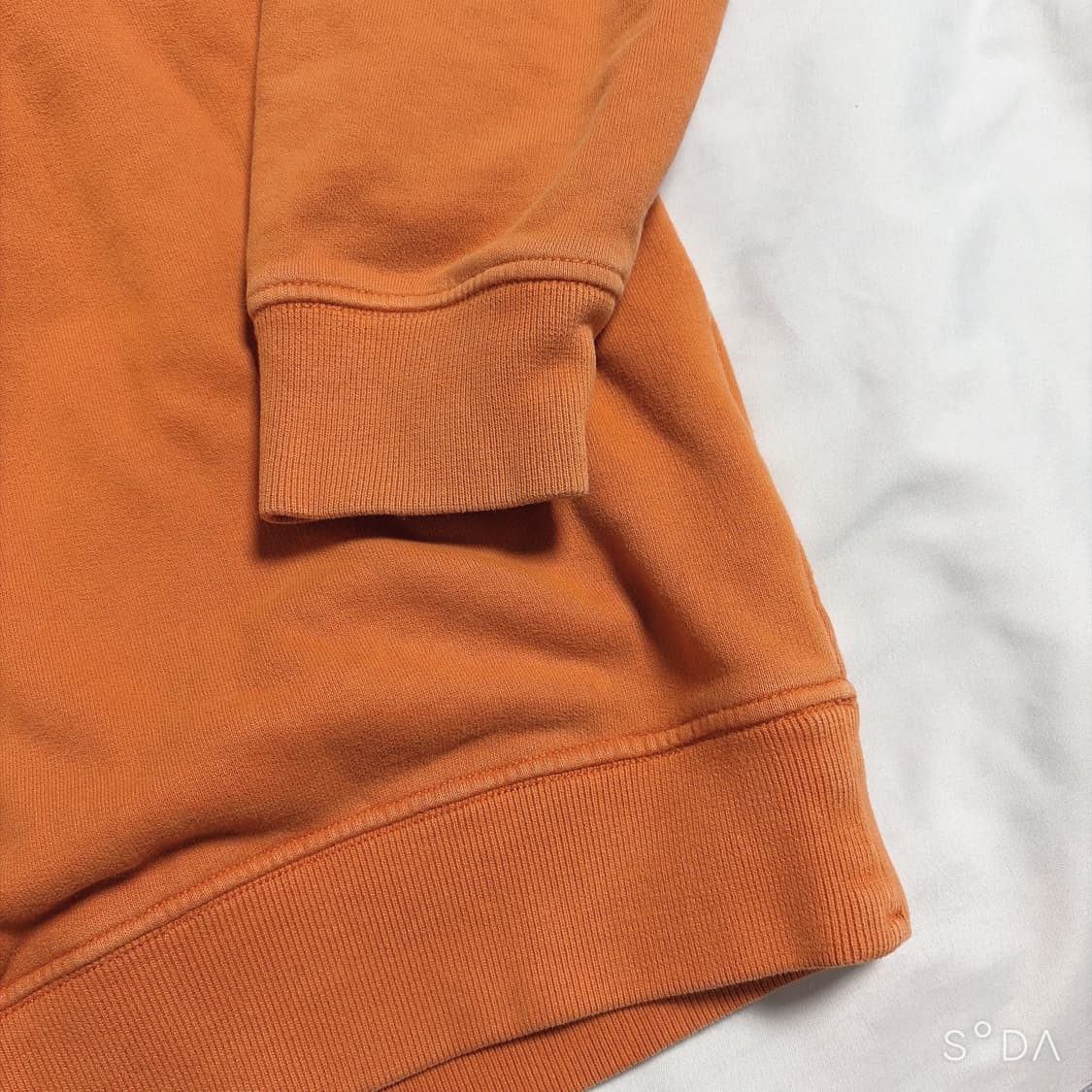 스톤아일랜드 투버튼 오렌지 후드티 M 상품이미지7