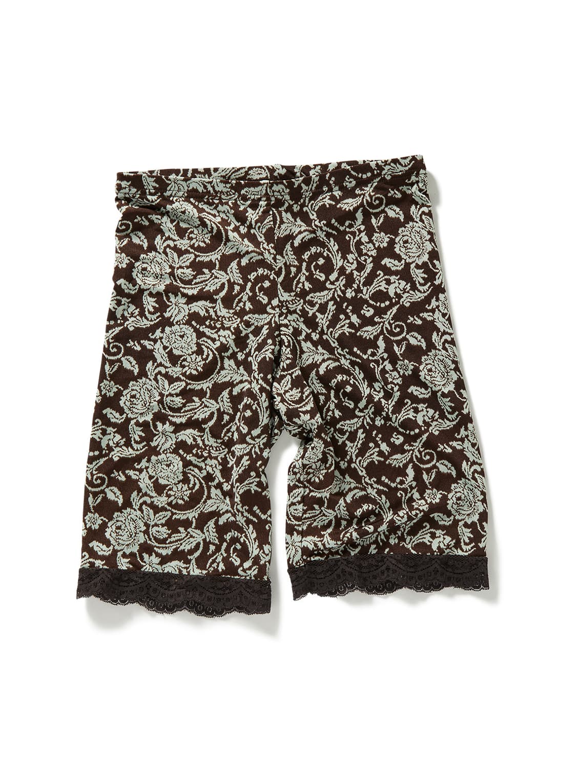 [F]퍼버즈 25fw Lace Trim 쇼츠/브라운 상품이미지4