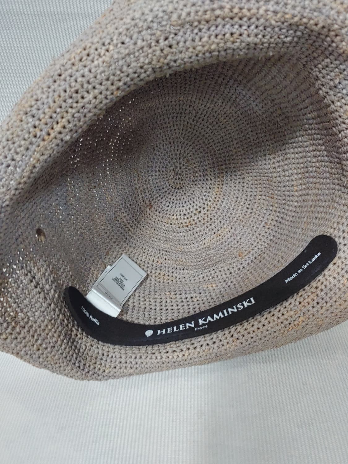 헬렌카민스키 라피아 버킷햇  모자 상품이미지4