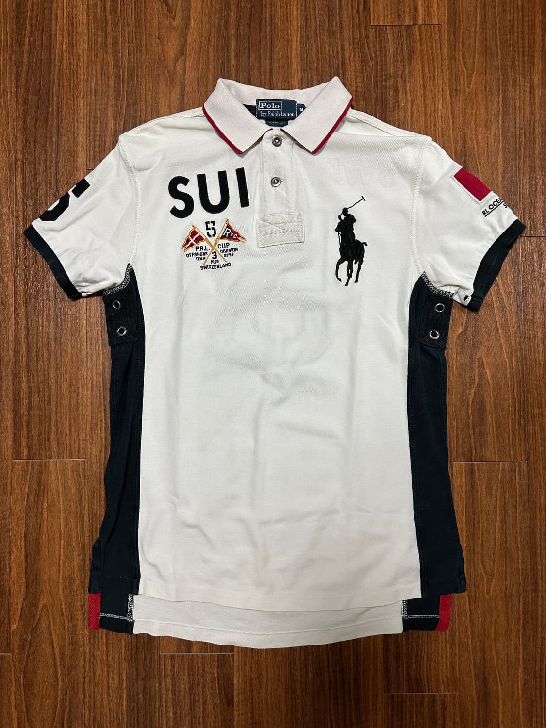 (M) 폴로 빅포니 치프키프 스위스 반팔 카라티셔츠 (식케이 착용) 상품이미지3