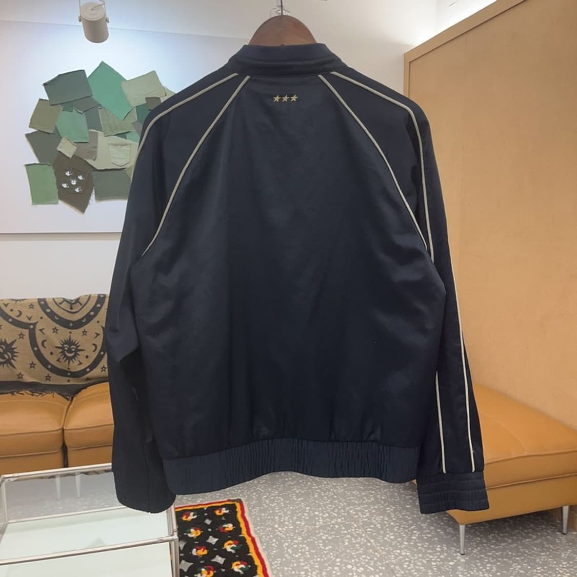 나이키 올드스쿨 레트로 레이싱 파이핑 져지 자켓 L C07521 상품이미지4