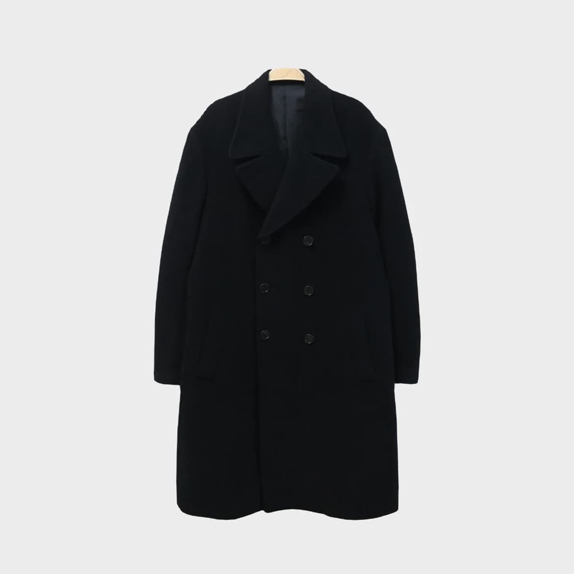 요지 야마모토 X A.A.R 울 혼방 더블 코트 63974 상품이미지1